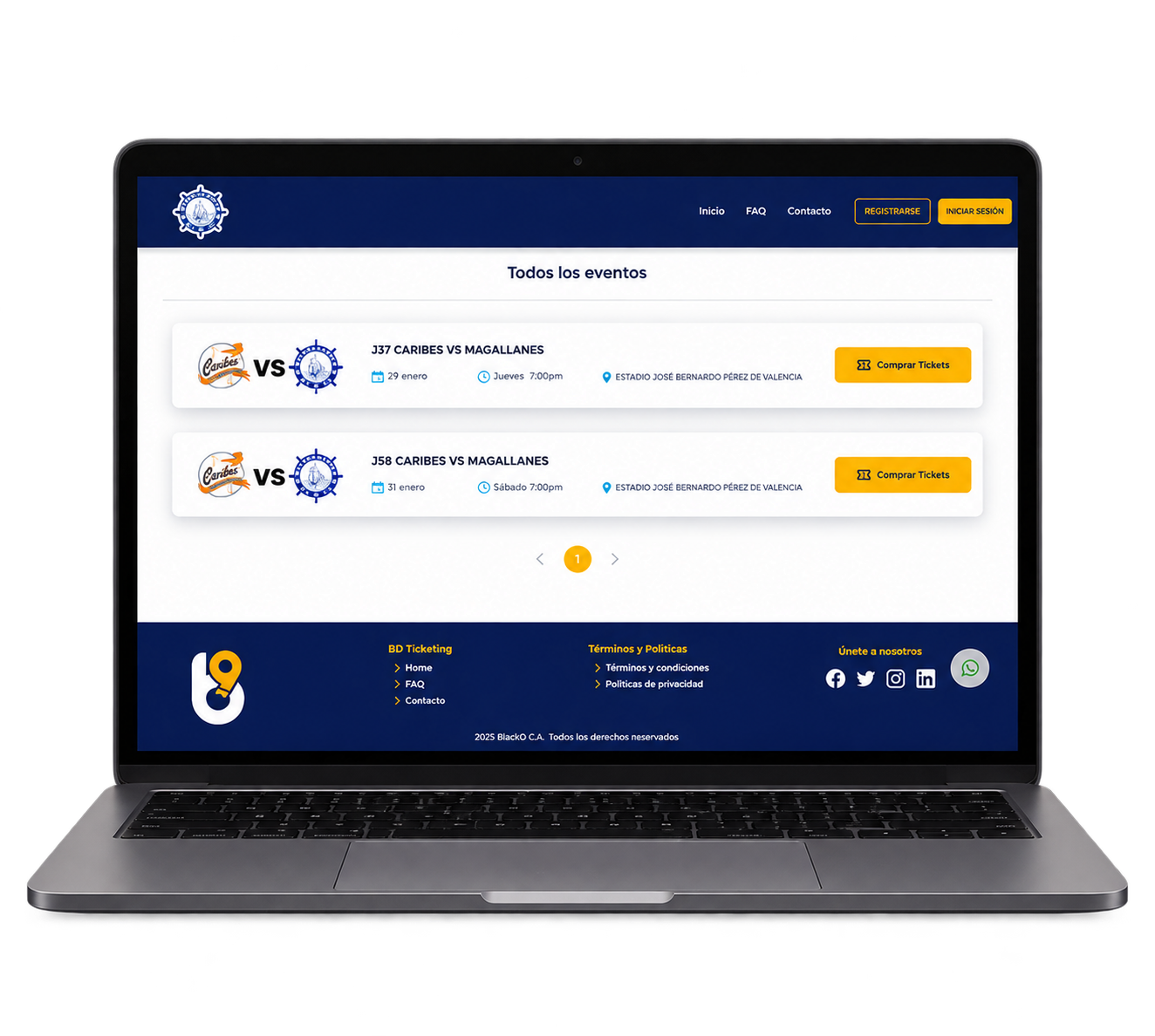 E-Ticketing solution — view 2