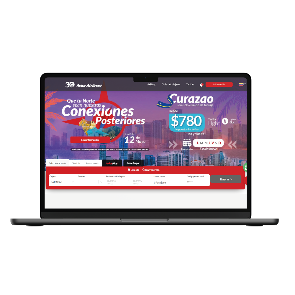 Booking solution — view 2